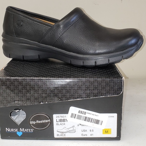 nurse mates libby slip on shoes